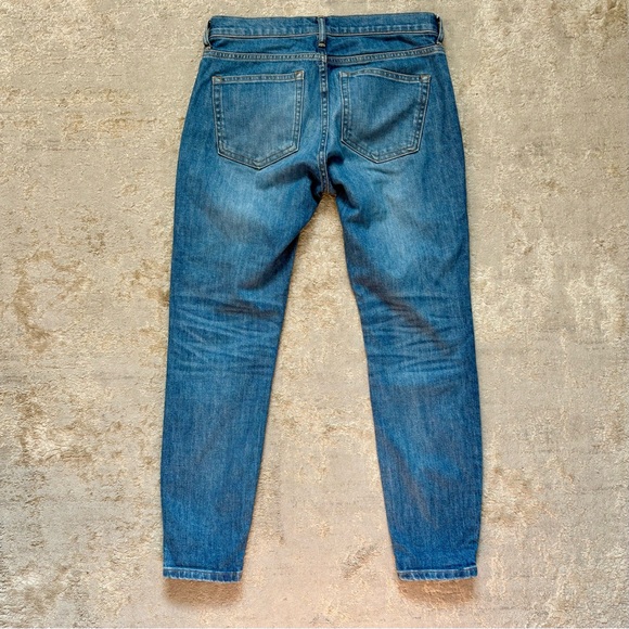 Everlane Mid-Rise Ankle Length Blue Denim Skinny Jeans Size 26 - Picture 9 of 12